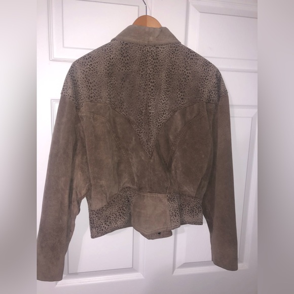 Vintage Western Leather Jacket - Picture 2 of 6